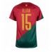 Portugal Rafael Leao #15 Voetbalkleding Thuisshirt WK 2022 Korte Mouwen